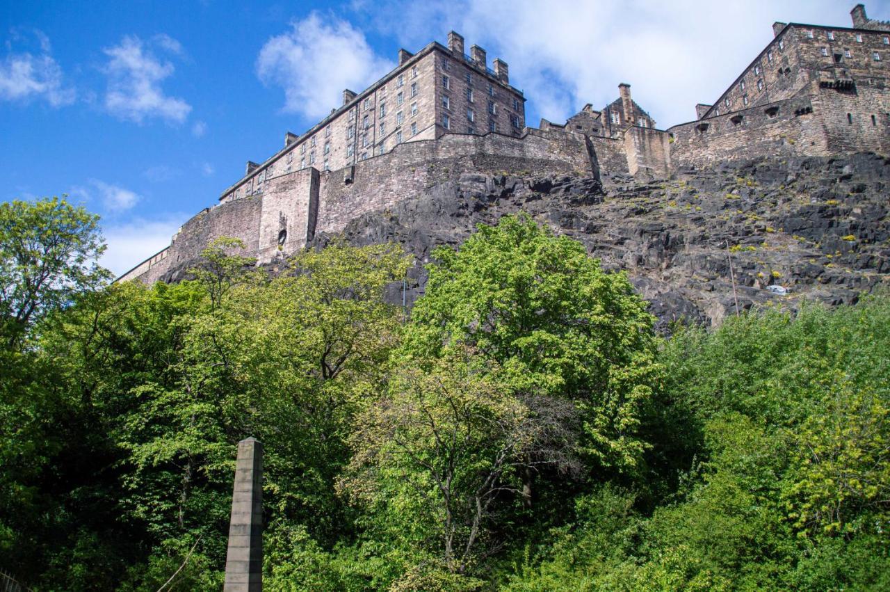 Castle View Luxury 1 Bed Flat Apartment Edinburgh Exterior foto