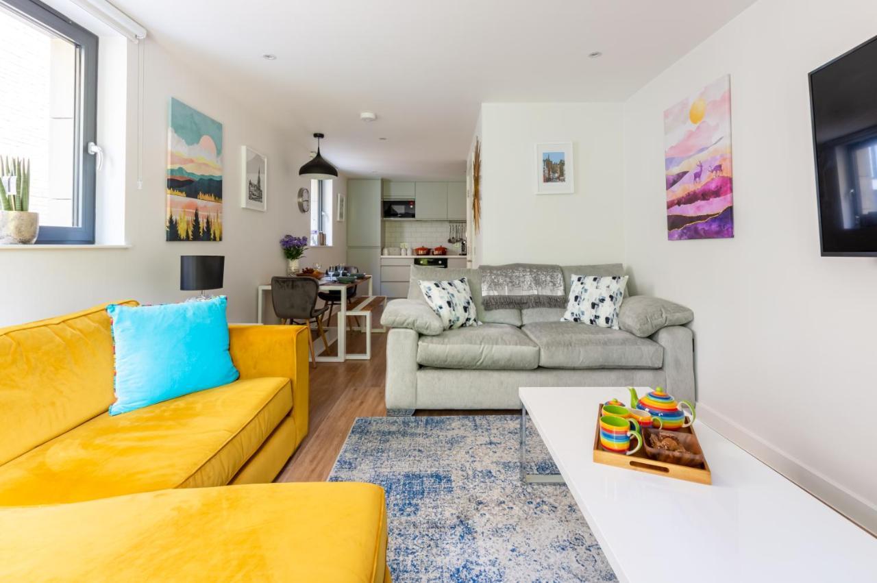 Castle View Luxury 1 Bed Flat Apartment EDI Exterior foto