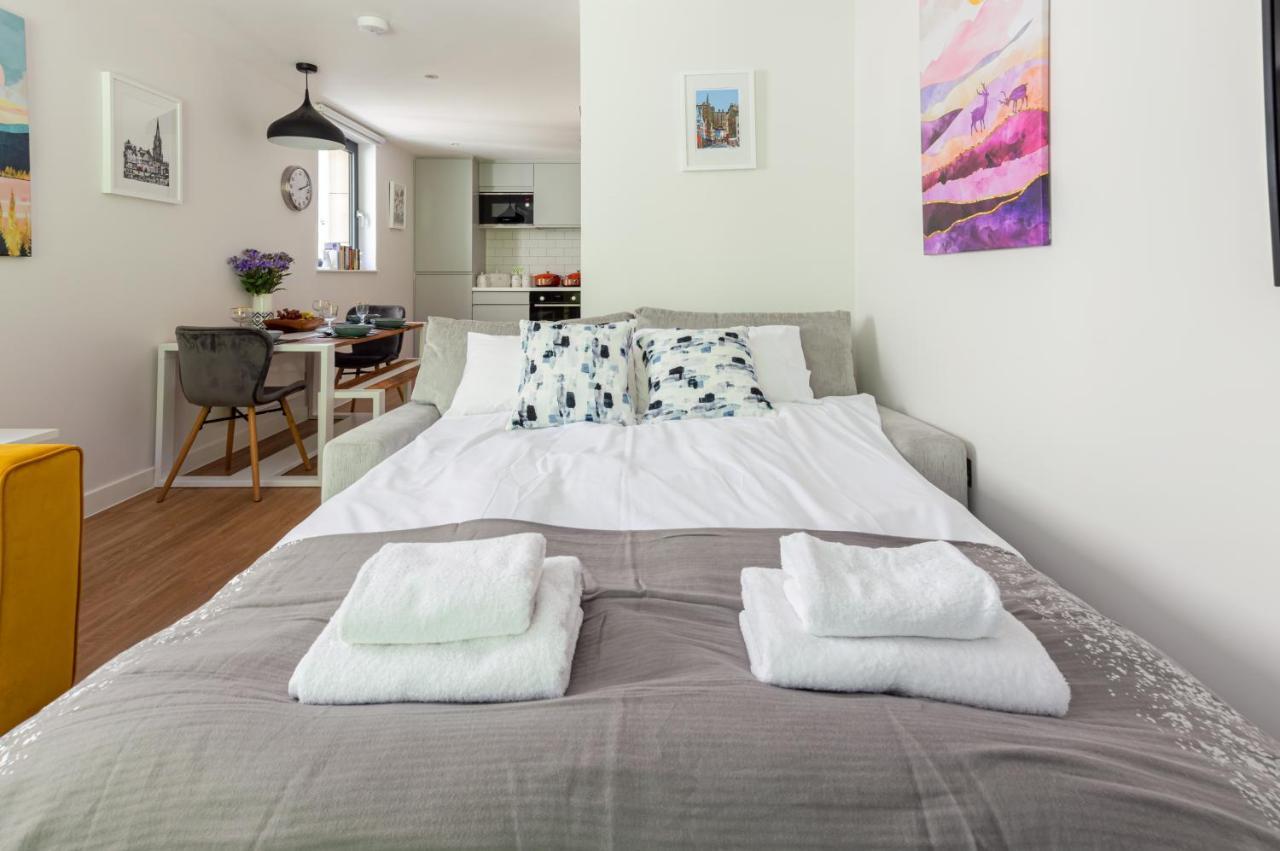 Castle View Luxury 1 Bed Flat Apartment EDI Exterior foto